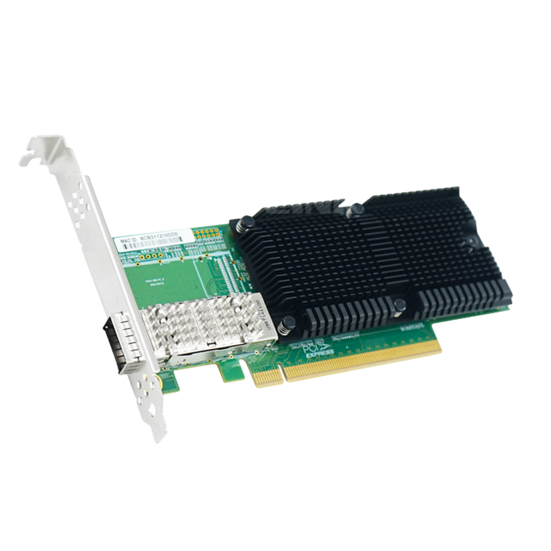 Intel Server Adapter E810-CAM1, PCIe 4.0 x16 Single QSFP28 Port 100G