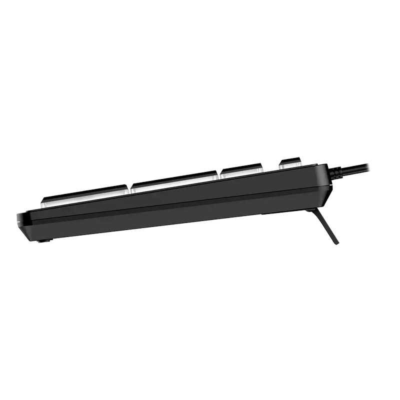 Keyboard Genius SlimStar 820, 12 Fn Keys, Low-profile, Slim, Quiet typin, Backlight, 1.8m, USB, EN/RU, Black
