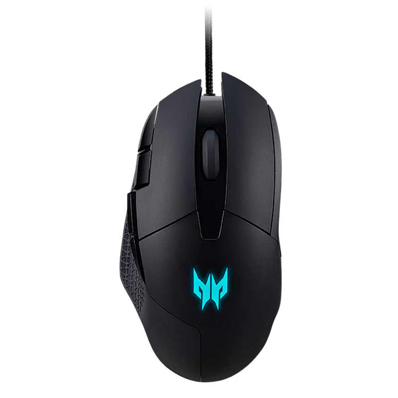 Gaming Mouse ACER Predator Cestus 315, Up to 6500dpi, 8 Buttons, 135.2g, PixArt 3325 optical sensor, 1000Hz polling rate, 1.8m, USB, Black