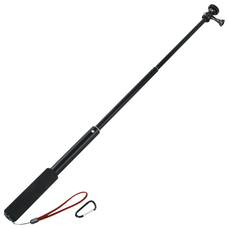 Hama Selfie Stick - Monopod 90 GoPro (4299), Black