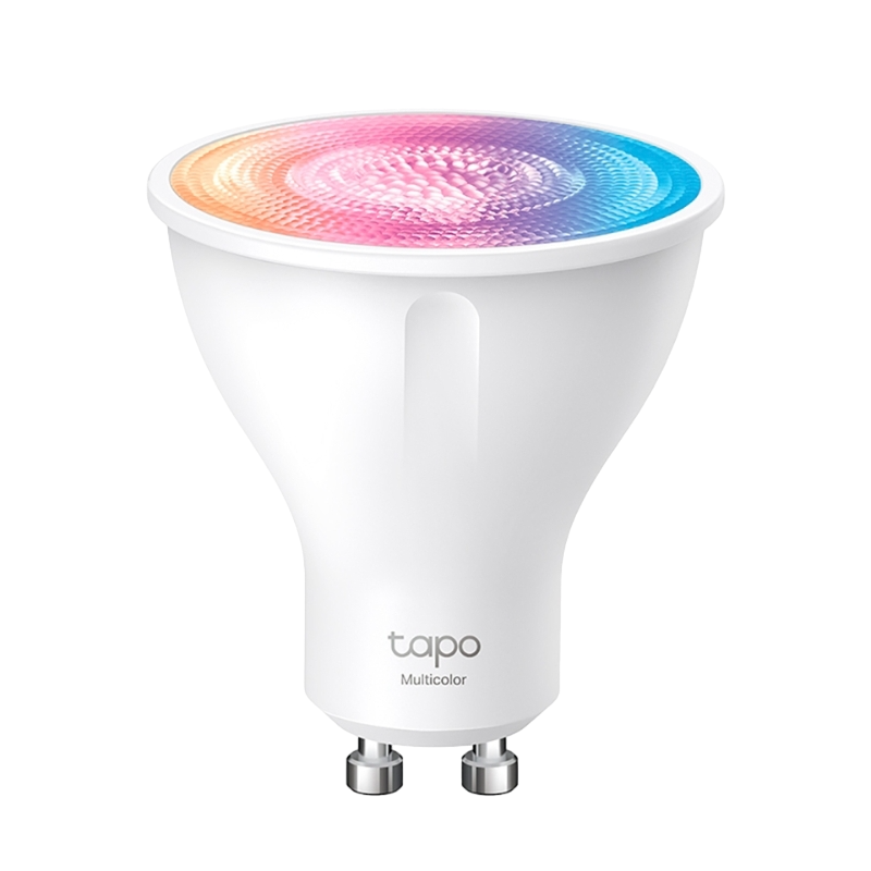 TP-LINK "Tapo L630", Smart Wi-Fi LED Bulb with Dimmable Light, Multicolor, GU10, 2200K-6500K, 350lm
