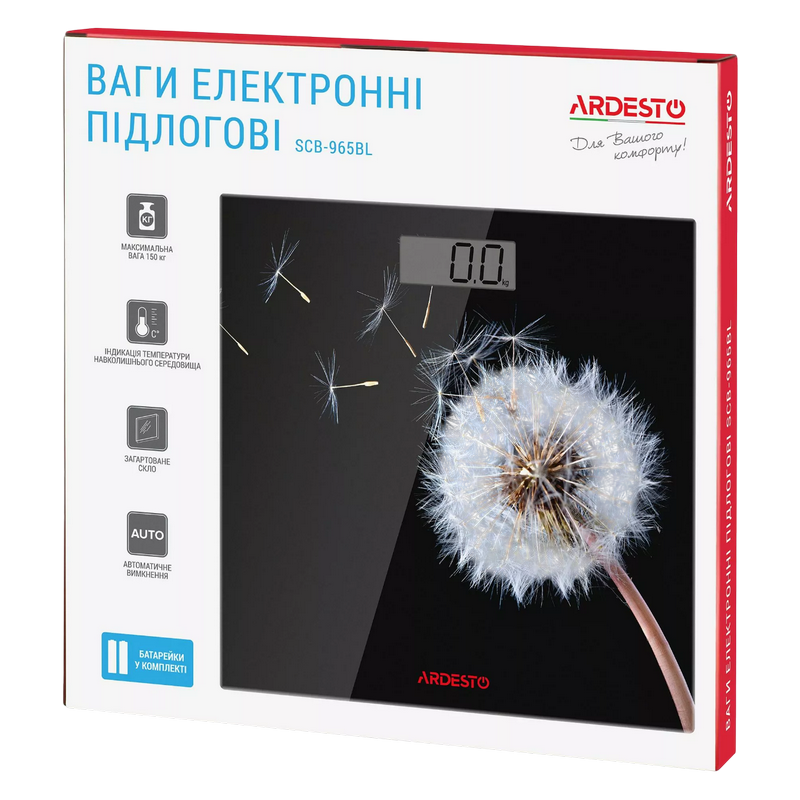 Personal Scale Ardesto SCB-965BL