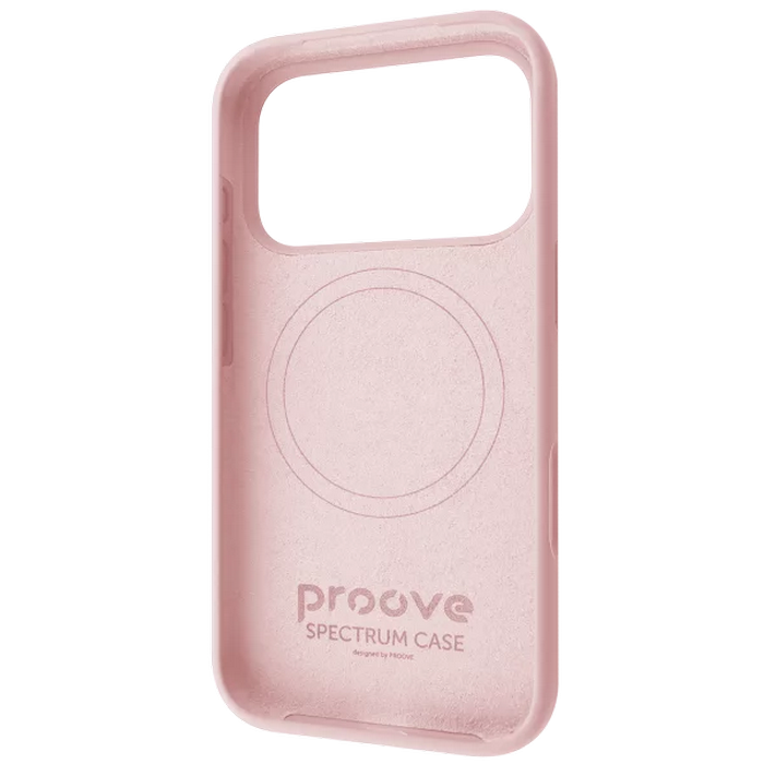 Proove Apple iPhone 17 Pro, Spectrum with MagSafe ,Powder Pink TPU