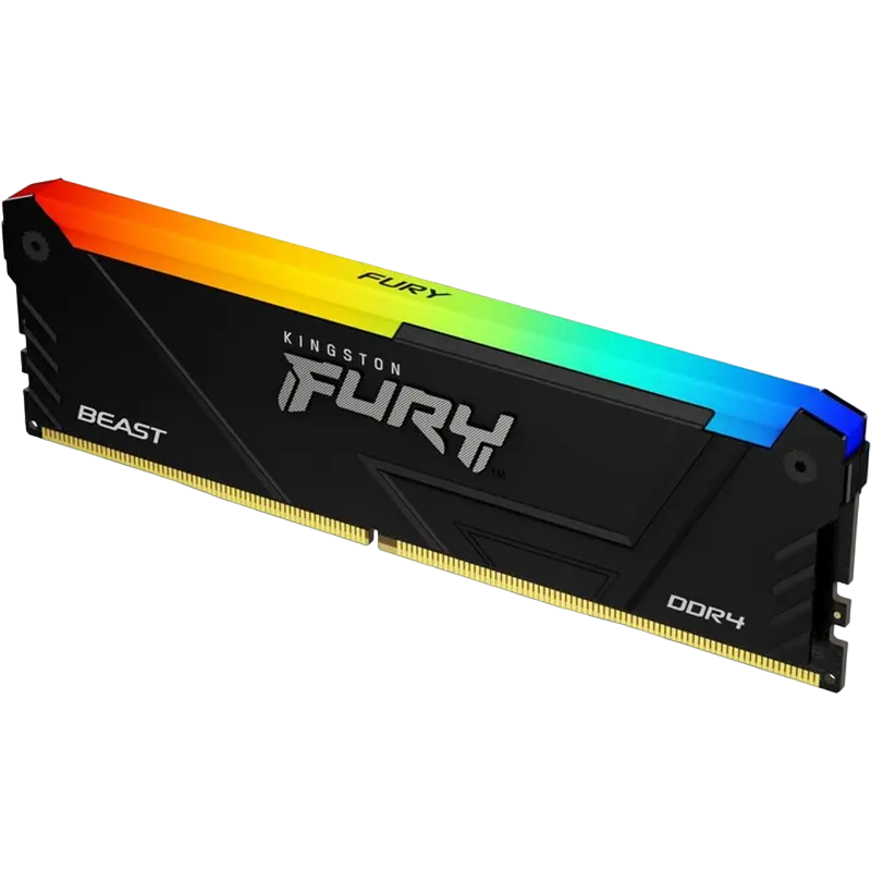 16GB DDR4-3200MHz Kingston FURY Beast RGB (KF432C16BB12A/16), CL16-18-18, 1.35V, Intel XMP 2.0