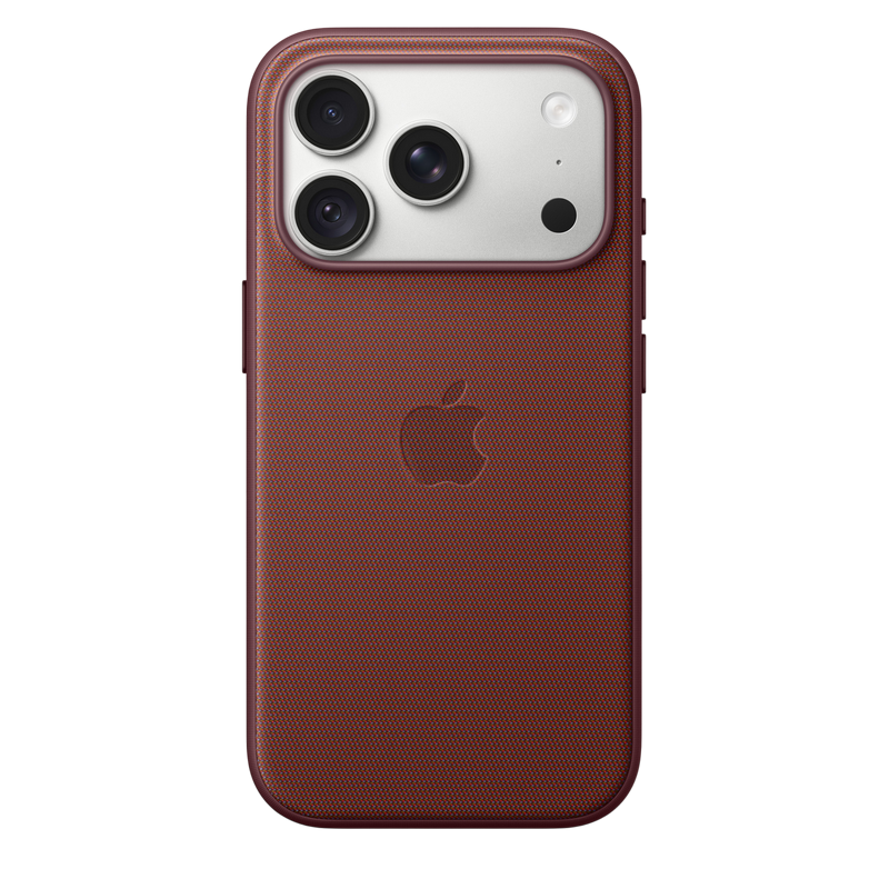 iPhone 18 Pro TechWoven Case with MagSafe - Burgundy, Model A3703