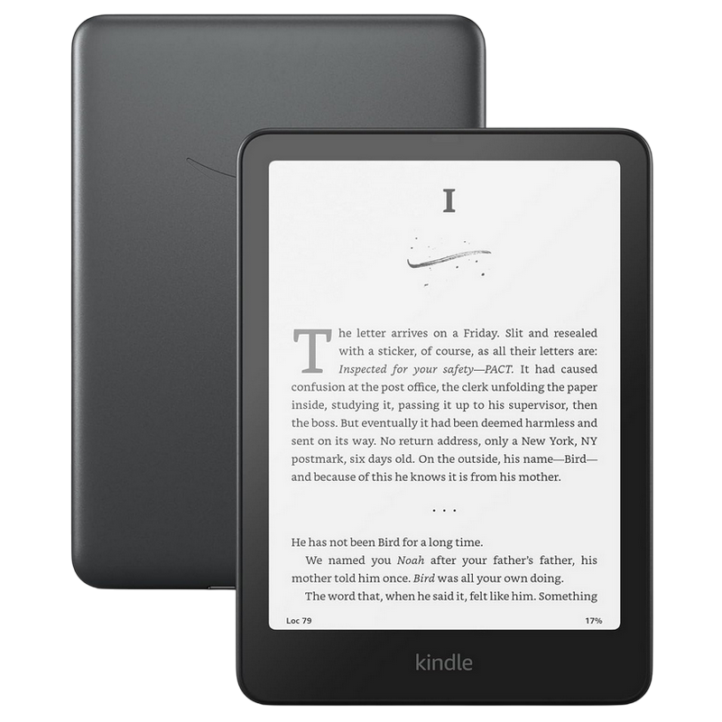 Amazon Kindle Paperwhite 7" (12th Gen) (2024),32GB Metallic Black Signature Edition