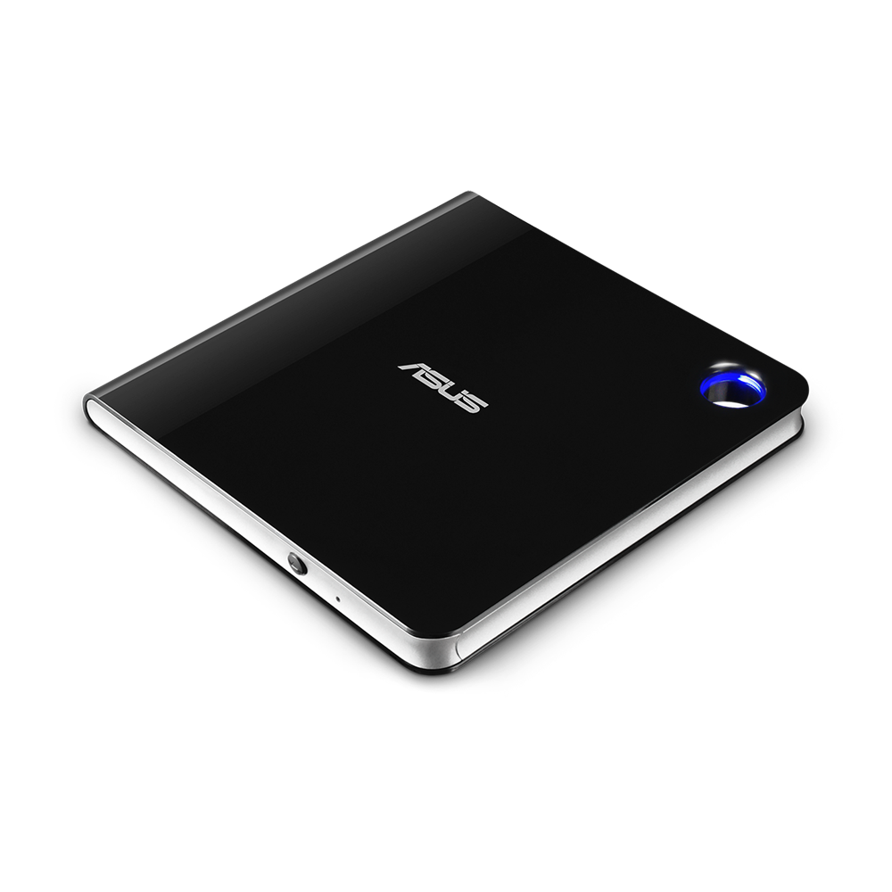 External Slim Blue-ray Writer ASUS "SBW-06D5H-U", Black, (USB3.1), Retail