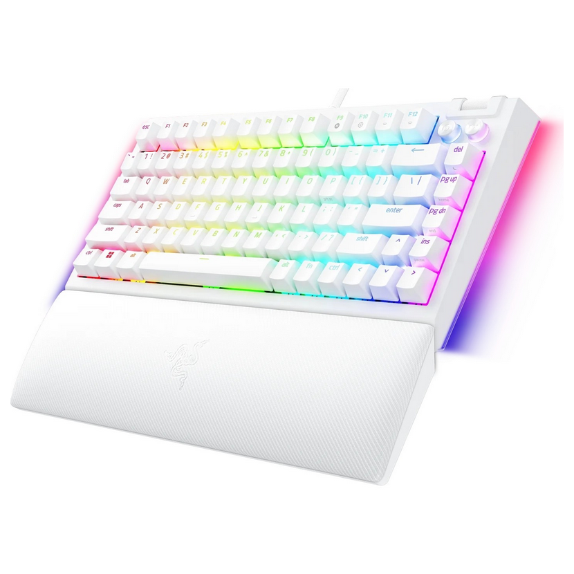 Gaming Keyboard Razer BlackWidow V4 75% Hot-Swappable US Layout White