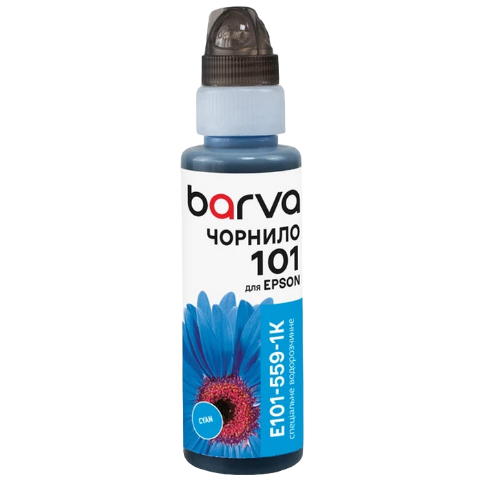 Ink Barva for Epson 101 C cyan 100gr Onekey compatible