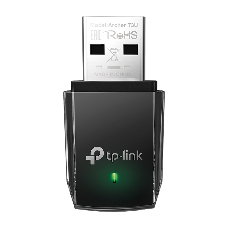 USB AC1300 MU-MIMO Wireless LAN Adapter TP-LINK "Archer T3U", 1300Mbps