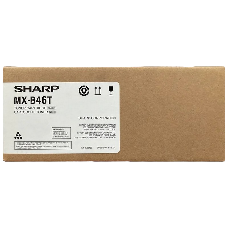 Toner Sharp MX-B46T, Black