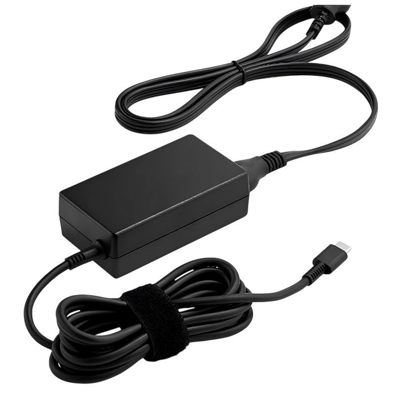 HP 65W USB-C LC Power Adapter EURO, (WxDxH): 90x51x285 mm, Weight: 235 g,100 cm (power cord); 180 cm (USB Type-C® cable)