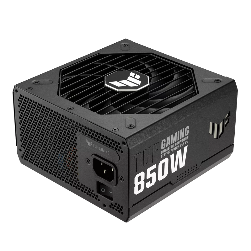 Power Supply ATX 850W ASUS TUF Gaming, 80+ Gold, 150mm, Active PFC, OPP/OVP/UVP/SCP/OCP/OTP, Full Modular, Black