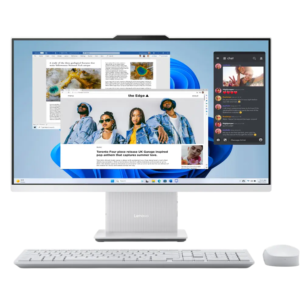 Lenovo AIO IdeaCentre 3 27AKP10 Cloud Grey (27" FHD IPS 300nits Ryzen 7 250 3.3-5.1GHz, 16GB, 512GB SSD, Wireless KB&MS, No OS)