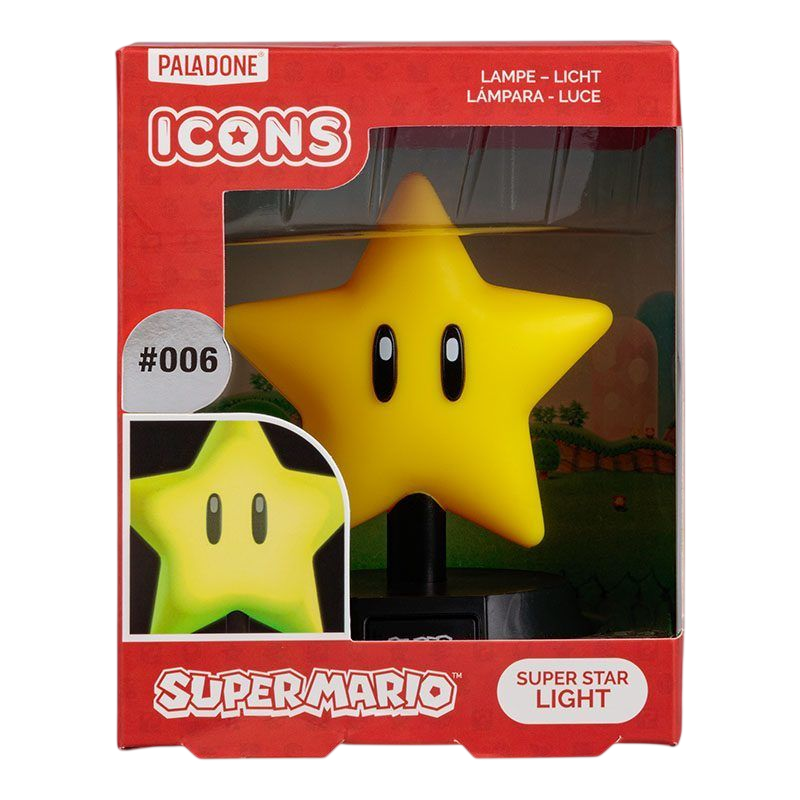 Lampa Led Paladone Super Mario Super Star Icon Light V3 PP6361NNV3ID