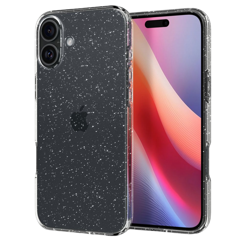 Spigen iPhone 16, Liquid Crystal, Glitter Crystal