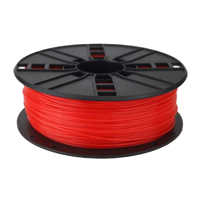PLA 1.75 mm, Flame-bright Red Filament, 1 kg, Gembird, 3DP-PLA1.75-01-FR