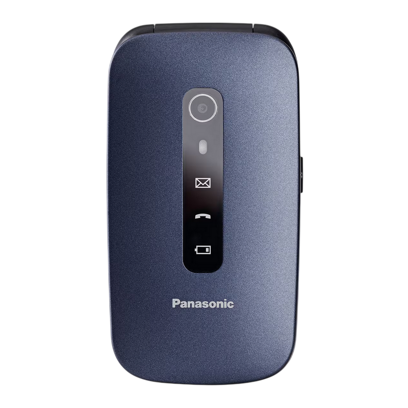 Mobile Phone KX-TU550 Panasonic 4G Blue Clam Shell