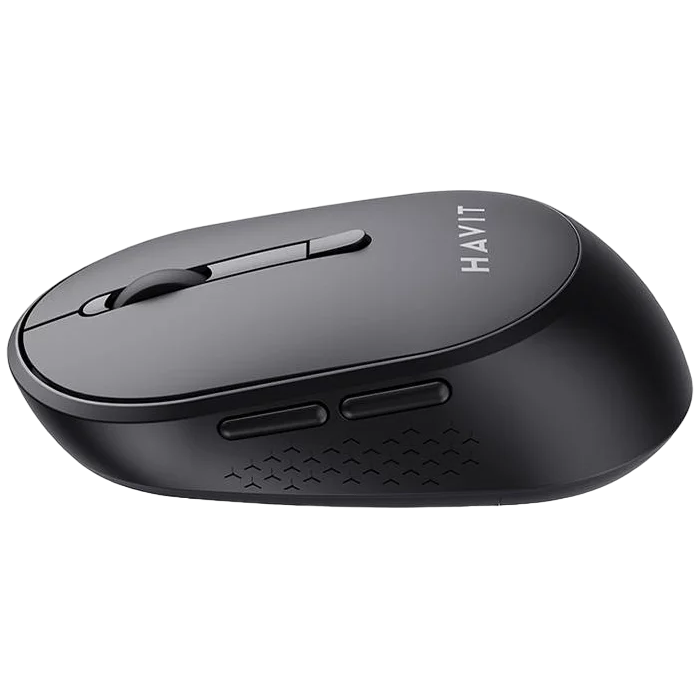 Wireless Mouse Havit MS78GT, 1200-3200dpi, 6 buttons, Ambidextrous, 1xAA, 2.4Ghz, Black
