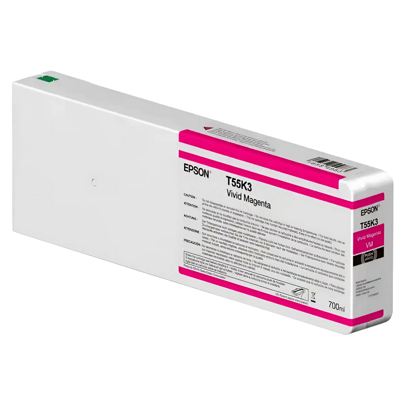 Ink Cartridge Epson T55K30N UltraChrome HDX/HD 700ml, Vivid Magenta, C13T55K30N
