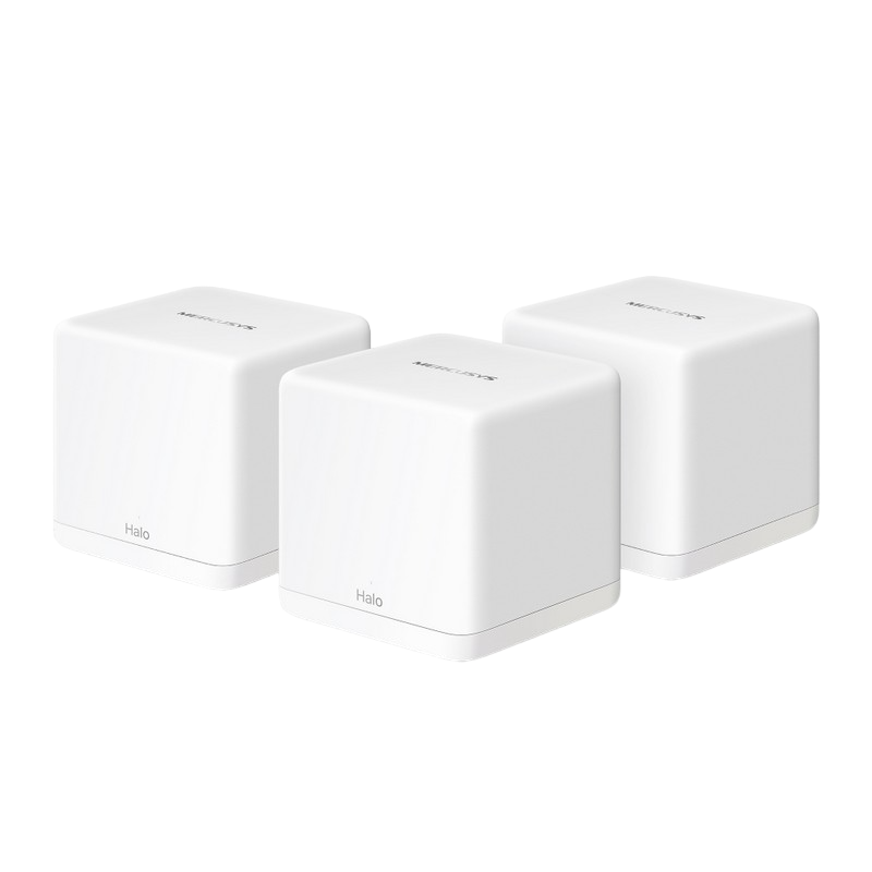Whole-Home Mesh Dual Band Wi-Fi 6 System MERCUSYS, "Halo H60X(3-pack)", 1500Mbps, MU-MIMO,Gbit Ports