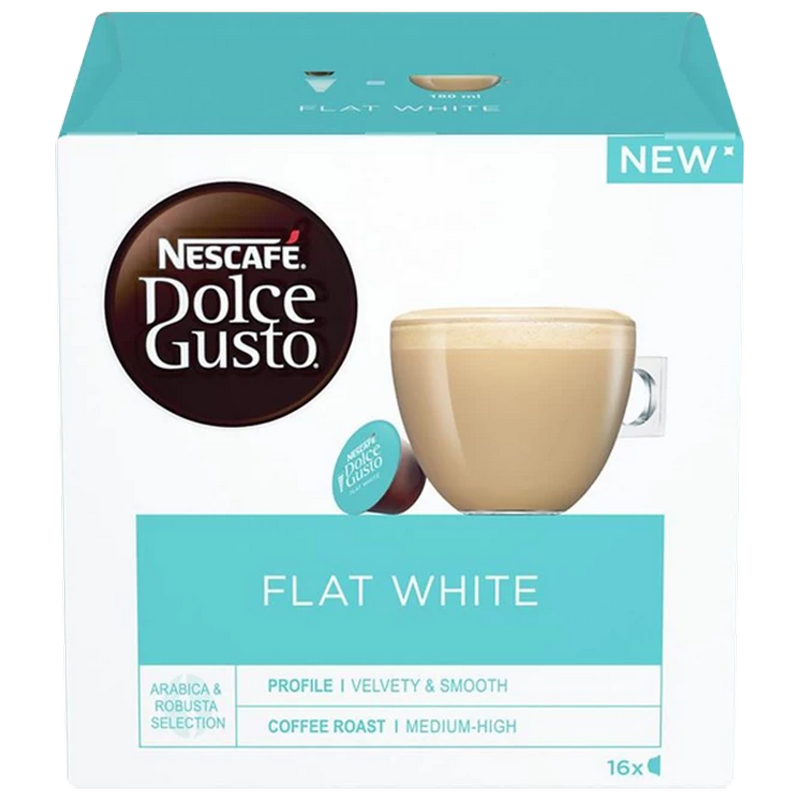 Cafea Nescafe Dolce Gusto Flat White 187.2g (16cap)