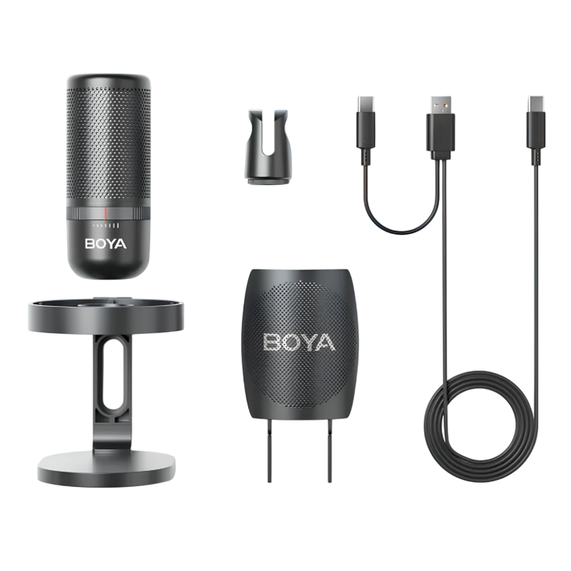 USB Microphone Boya K3, Black