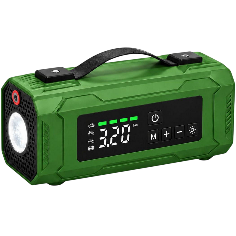Platinet PMPBTP152 JUMP STARTER AIR PUMP WITH INFLATOR/DEFLATOR 15200 mAh 2000A