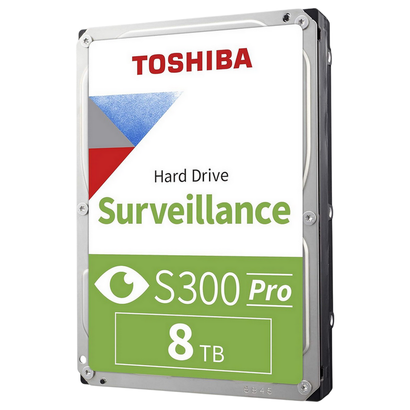 3.5" HDD 8.0TB-SATA-512MB Toshiba S300 Pro Surveillance (MD10ADA800V), Surveillance, 24/7, CMR, 7200rpm, 1.2M (MTTF)