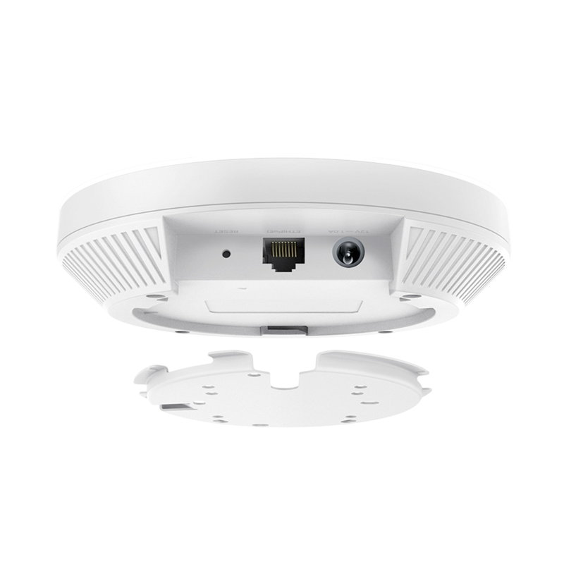 Wi-Fi 6 Dual Band Access Point TP-LINK "EAP653 UR", 2976Mbps, 3x5dBi+2x5dBi, 250+ Clients, 185 m2, Omada Mesh, PoE+
