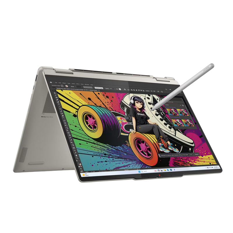 NB Lenovo 14.0" Yoga 7 2-in-1 14AKP10 Beige (Ryzen AI 5 340 24Gb 1Tb)