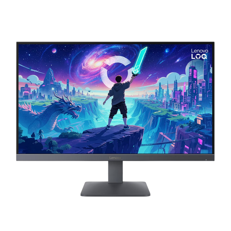 27" LENOVO LOQ 27Q-10 Black/Grey IPS, 2560x1440, 180Hz, AdaptiveSync, 0.5msMPRT, 300cd, HDR10, HDMI+DP
