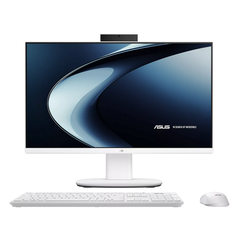 Asus AiO V440VAK White (23,8" FHD Core 5 210H 2.2-4.8GHz, 16GB, 512GB SSD, wireless KB&MS, No OS)