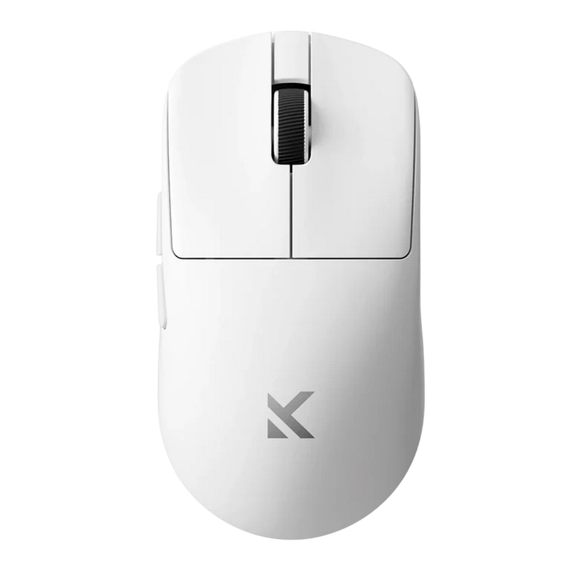 Gaming Wireless Mouse MCHOSE L7 Ultra Plus, Ultra-Lightweight, TTC Gold Wheel Encoder, 8K Hz Wired / 8K Hz Wireless, 500mAh, White