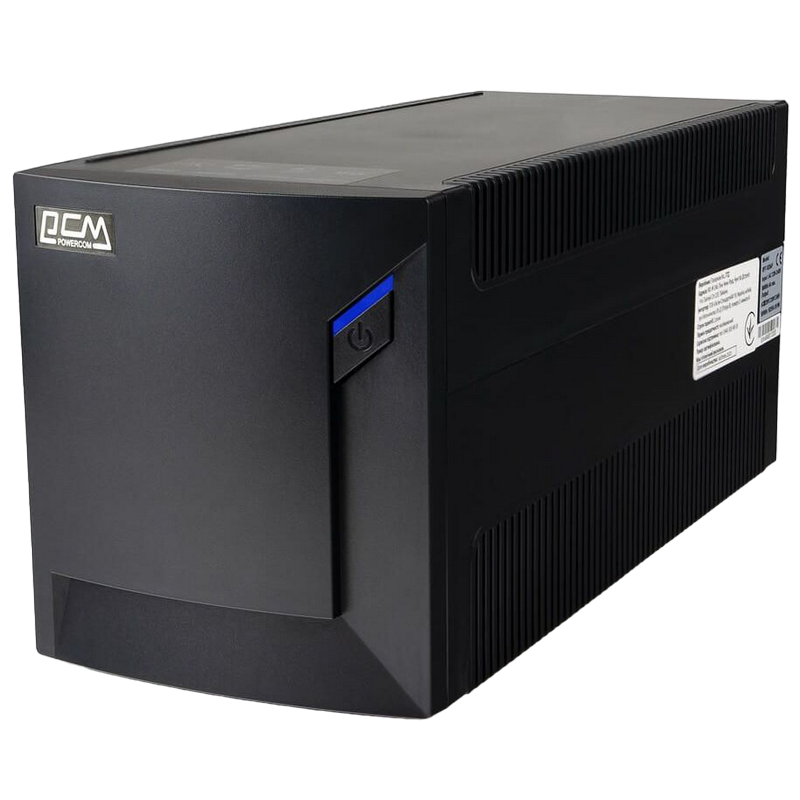 UPS PowerCom RPT-2000AP 2000VA/1200W Line Interactive, AVR, LED, RJ45/RJ11, USB, 4xSchuko Sockets