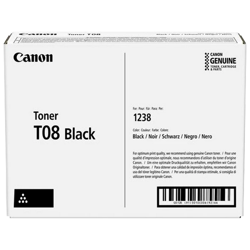 Toner Cartridge Canon T08 Black