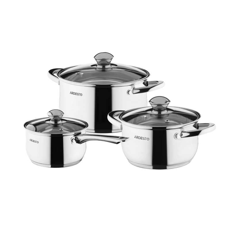 Pot Set Ardesto AR1906PS Gemini Gourmet Varese