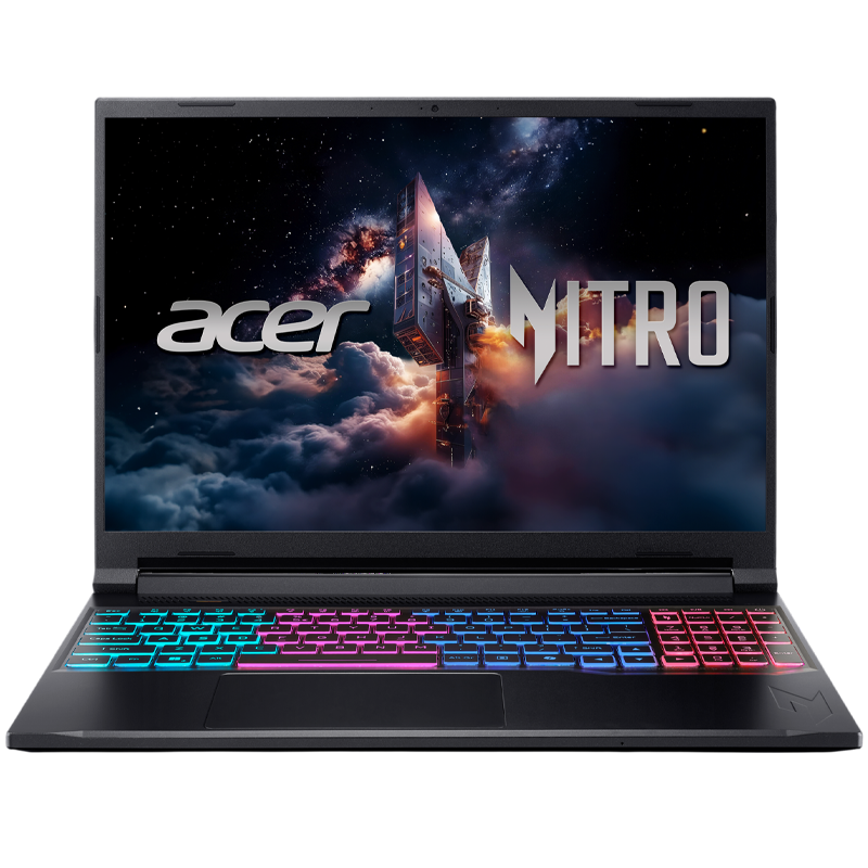 NB Acer 16.0" Nitro 16S AI AN16S-61 Black (Ryzen AI 7 350 16Gb 1Tb 5070 Ti 12Gb)
