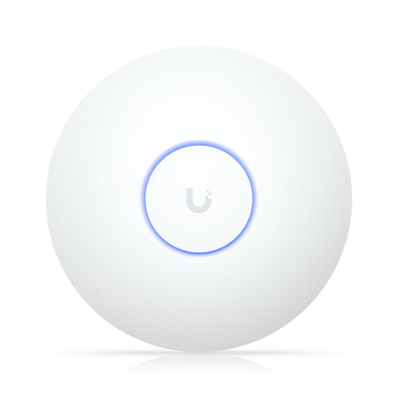 Wi-Fi 7 Dual Band Access Point Ubiquiti "U7-LR", 3x6dBi, 2x4dBi, 4988Mbps, 160m2, 300+ Clients, 1x2.5 GbE, PoE+