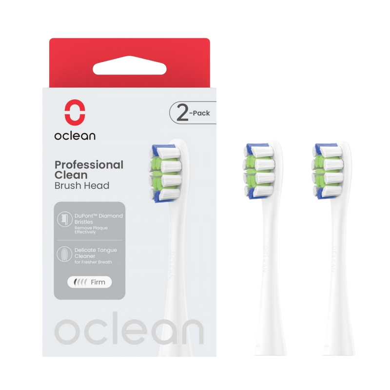 Plaque Control Brush Head Oclean P1C1 W02 2-pk, White
