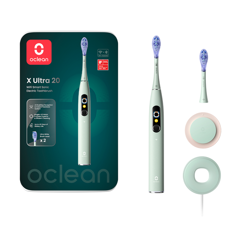 Electric Toothbrush Oclean X Ultra 20 Green