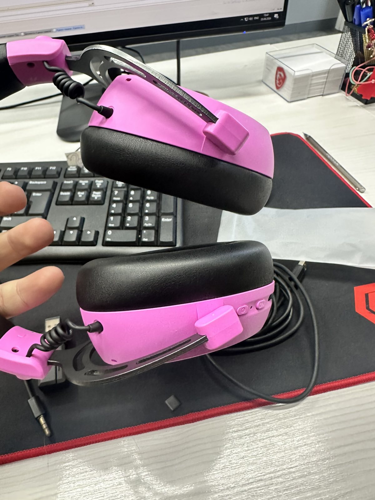 Уценка B Gaming Headset HATOR Hypergang 3 wireless (ESH52) cyber violet