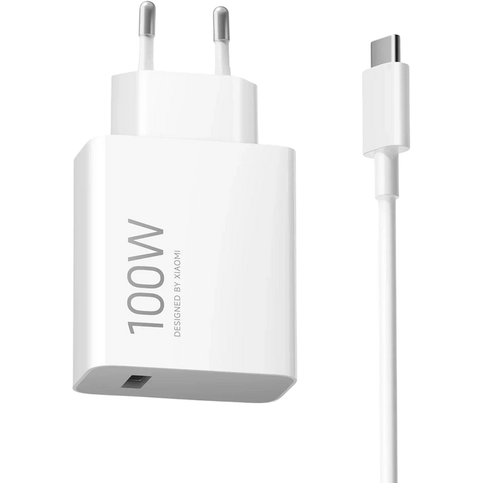 Xiaomi Charger 100W, Charging Combo (Type-A), BHR095VEU, White