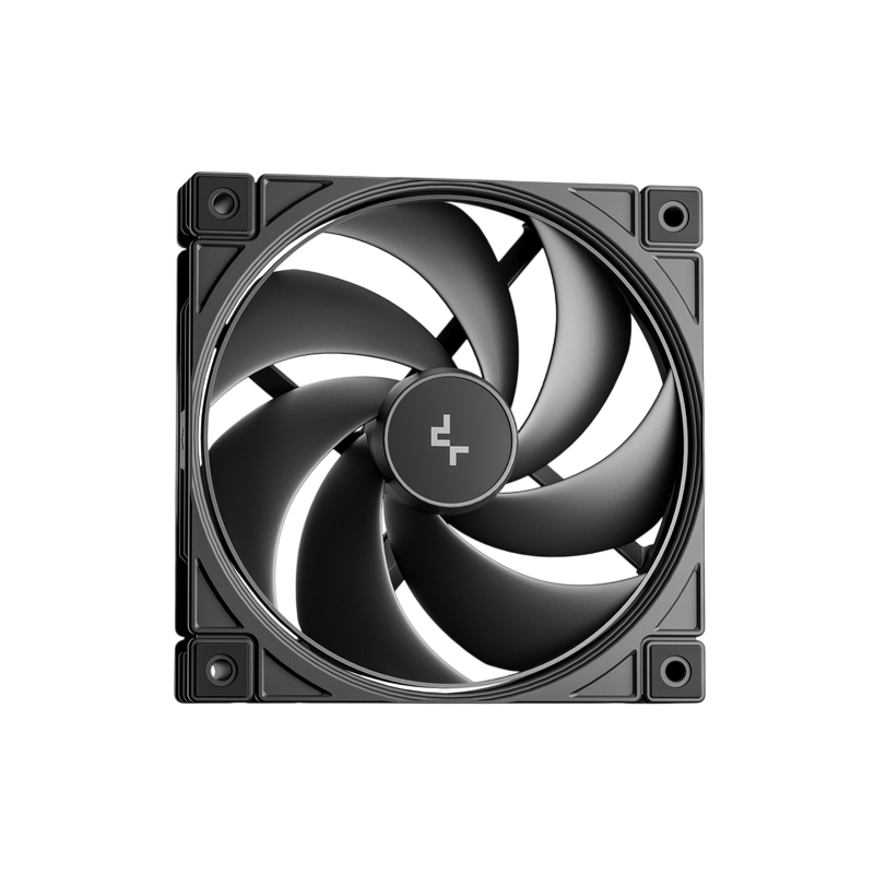 AIO Liquid Cooling Deepcool "LE240 V2 ZERO DARK" (<24.96dBA, 500-1600RPM, 48.34CFM, 2x120mm, 2500-3400 RPM, ARGB, 1266g.) Black