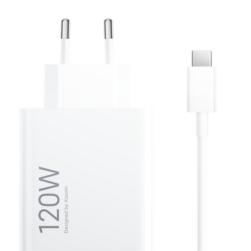 Xiaomi Charger 120W, HyperCharge Combo (Type-A), BHR9462EU, White