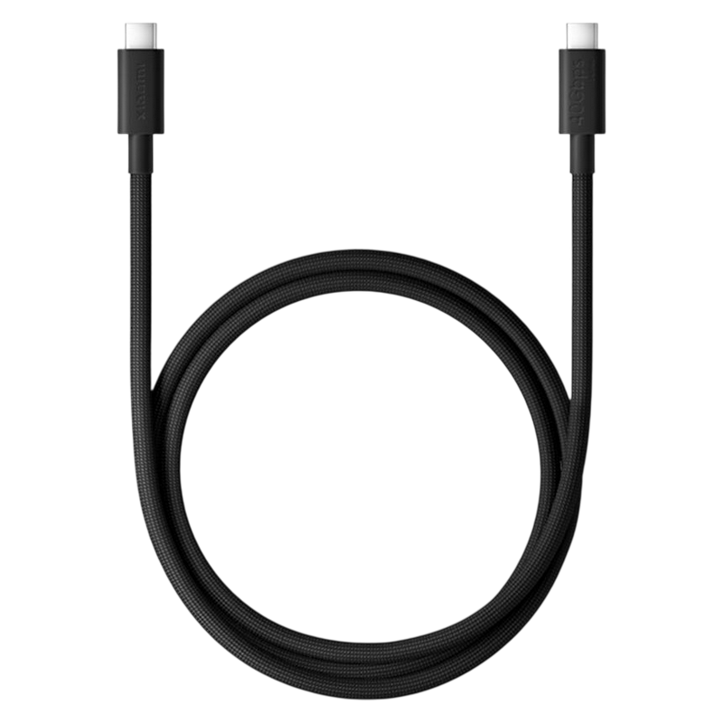 Type-C to Type-C Cable Xiaomi, Braided, 6A, 1M, White
