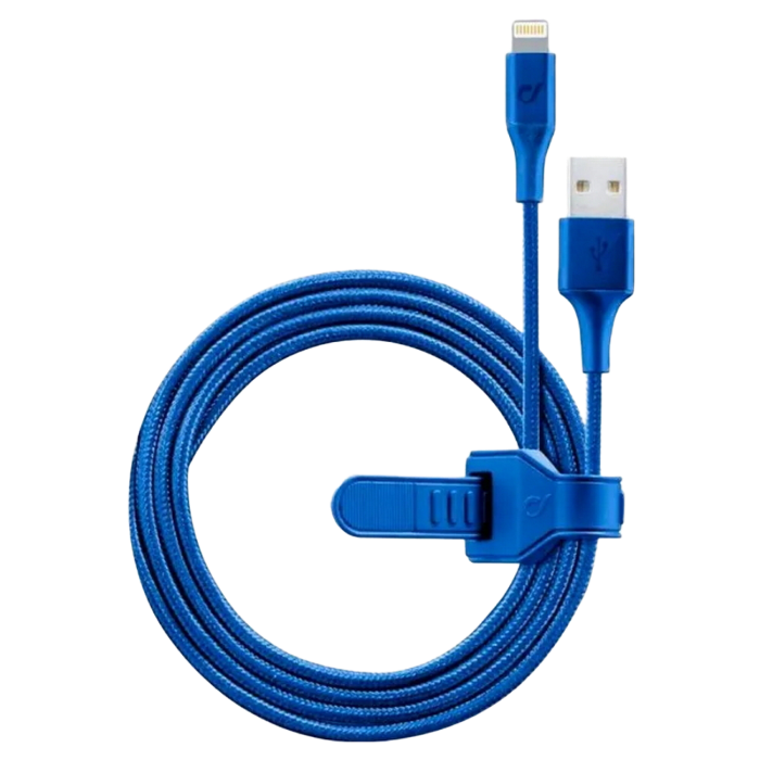 Lightning Cable Cellular, Satellite MFI, 1M, Blue