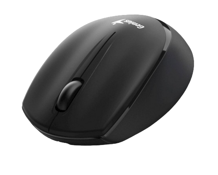 Wireless Mouse Genius NX-7009, 1200 dpi, 3 buttons, Ambidextrous, 65g, BlueEye, 1xAA, 2.4Ghz, Black