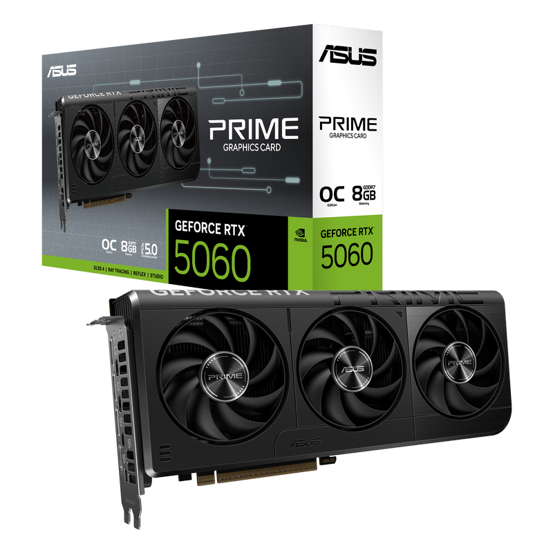 VGA ASUS RTX5060 8GB GDDR7 Prime OC (PRIME-RTX5060-O8G)