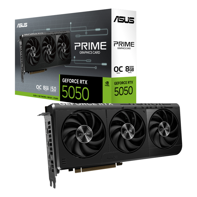 VGA ASUS RTX5050 8GB GDDR6 Prime OC (PRIME-RTX5050-O8G)